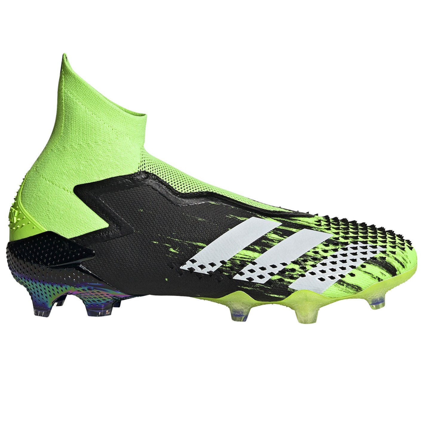 adidas PREDATOR MUTATOR 20+ Gras Voetbalschoenen (FG) Groen Zwart Wit