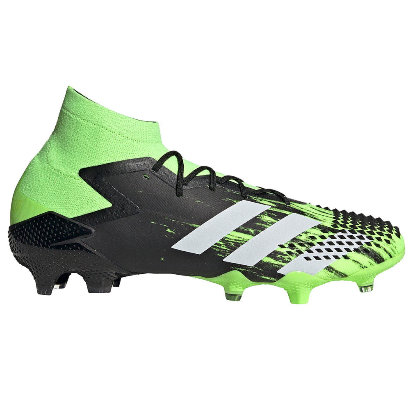 adidas PREDATOR MUTATOR 20.1 Gras Voetbalschoenen (FG) Groen Zwart Wit