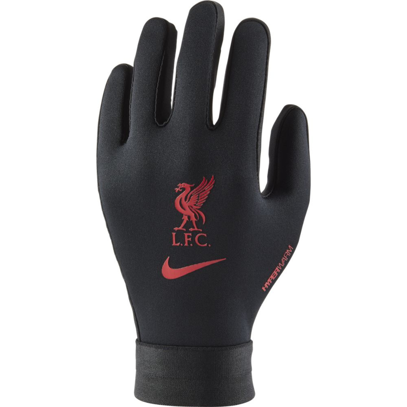 Nike Liverpool FC Hyperwarm Handschoenen Kids Zwart Zwart Rood