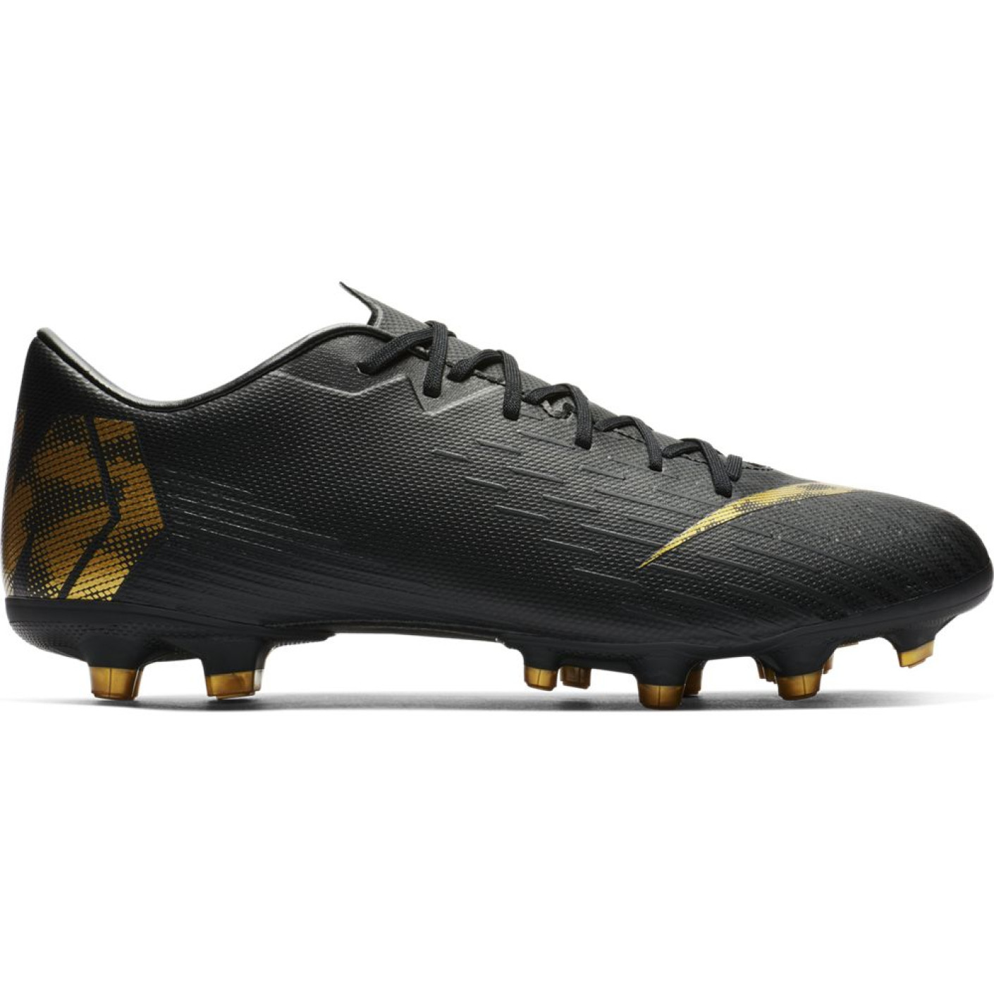 Nike Mercurial Vapor12 Academy MG Voetbalschoenen Zwart Goud