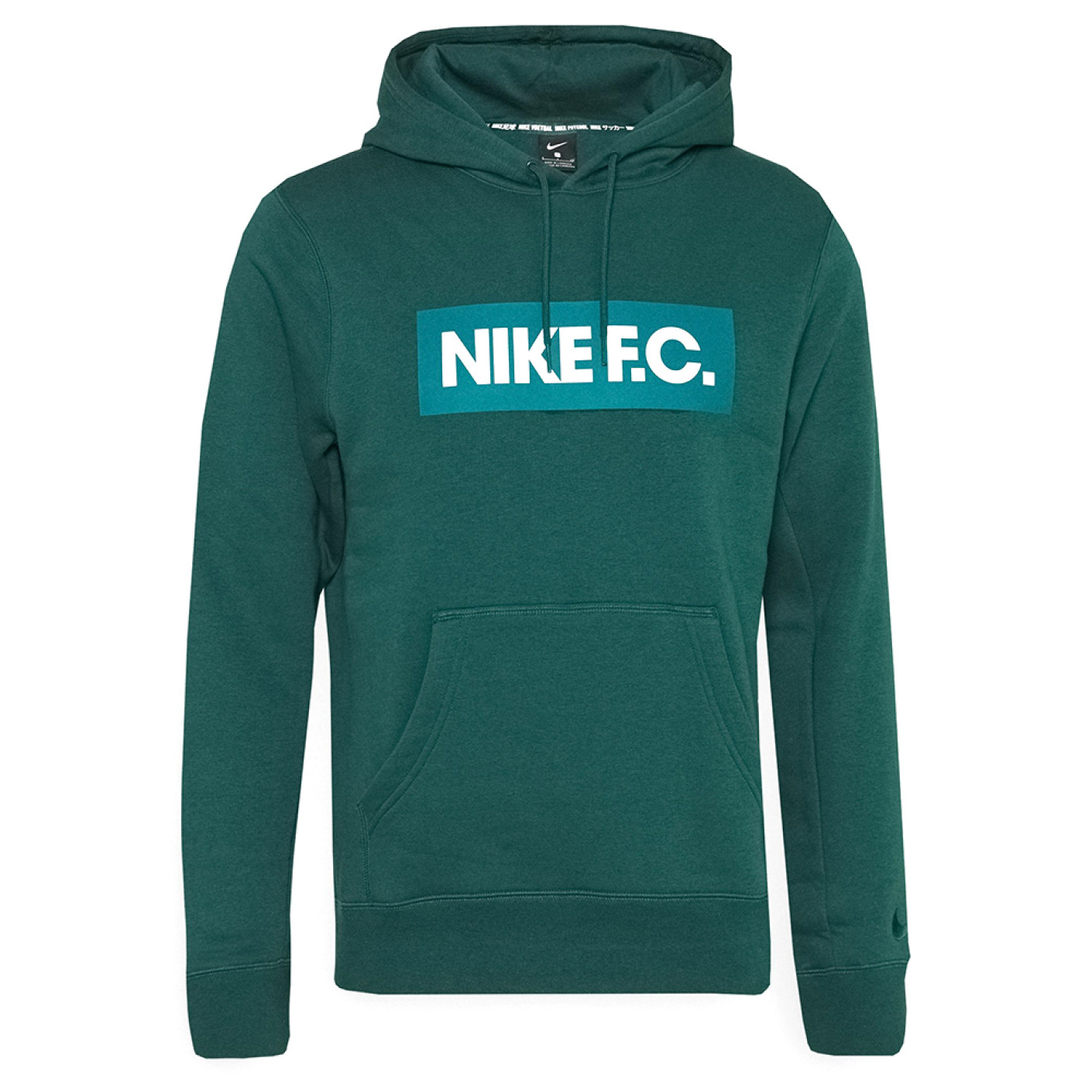 Nike FC Essential Fleece Hoodie Atomic Groen