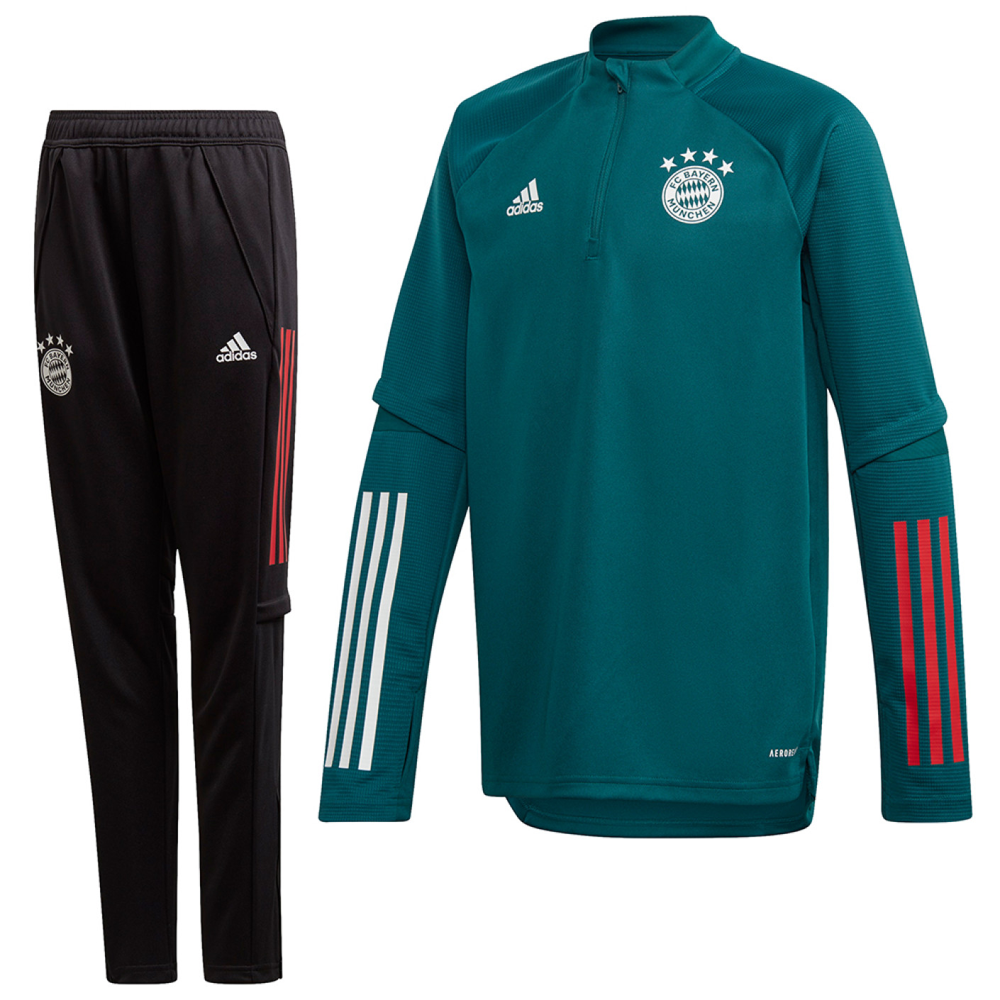 Survêtement Adidas Bayern Munich 2020-2021 Enfant Vert