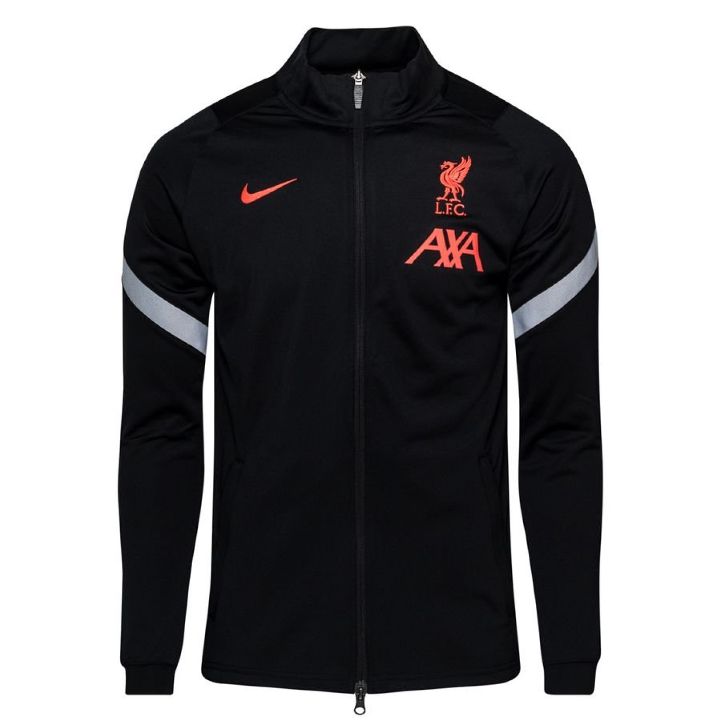 Veste d'entraînement Nike Liverpool Dry Strike CL 2020-2021 Noir Gris Rouge