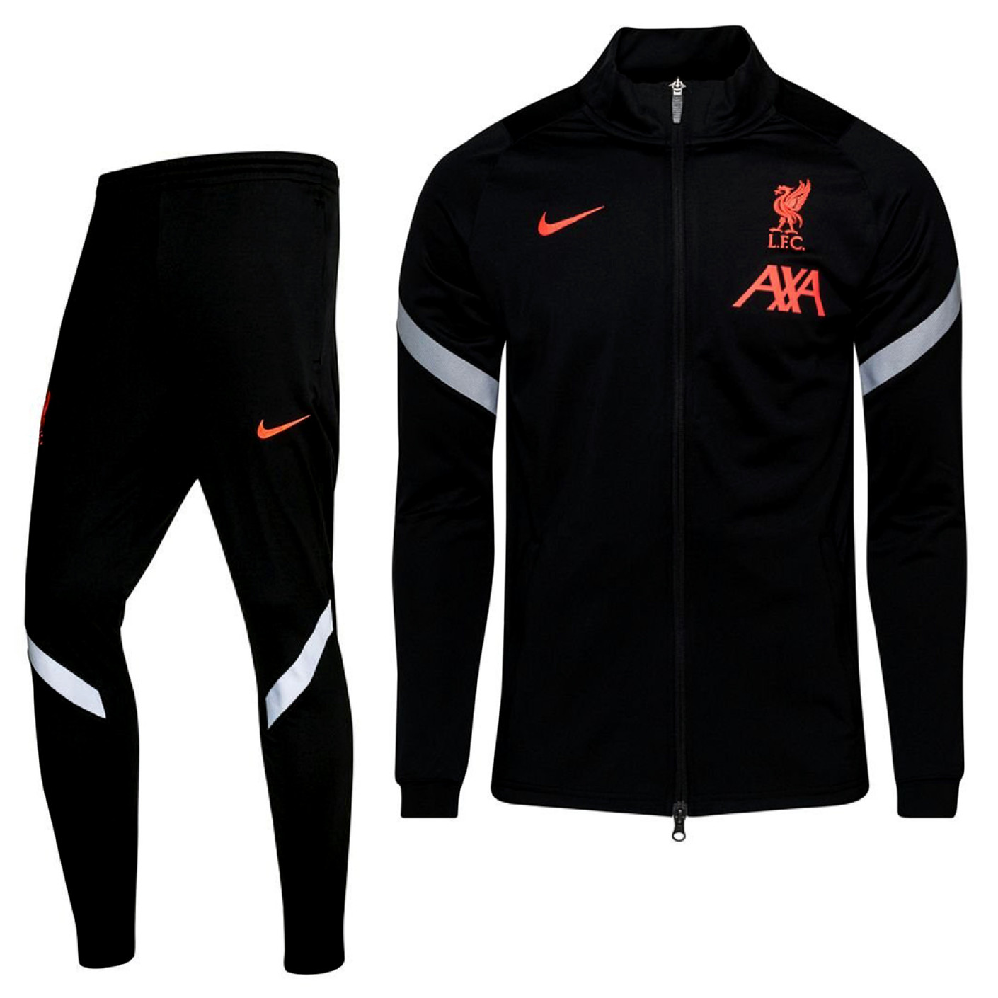 Survêtement Nike Liverpool Strike CL 2020-2021 Noir Gris Rouge