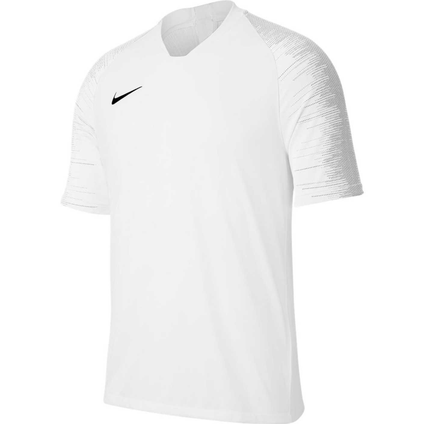Nike Dry Strike Voetbalshirt Kids Wit Zwart