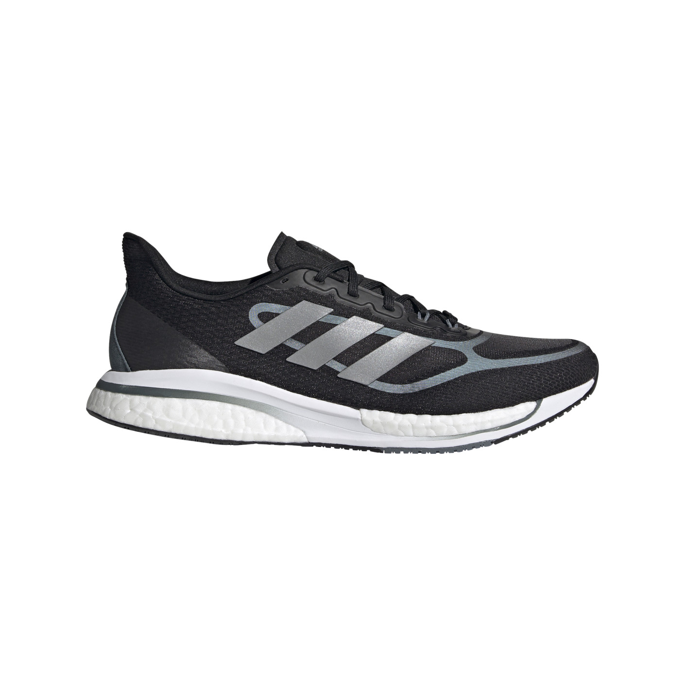 adidas SUPERNOVA + Hardloopschoenen Zwart Zilver Grijs