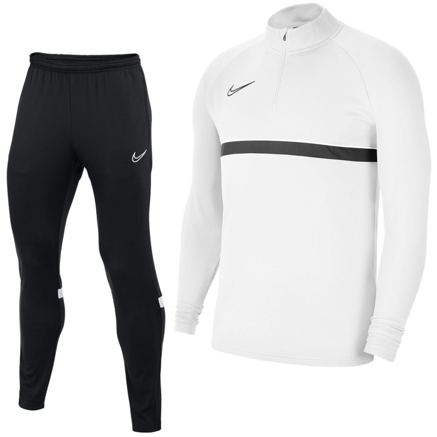 Survêtement Nike Dri-Fit Academy 21 blanc noir
