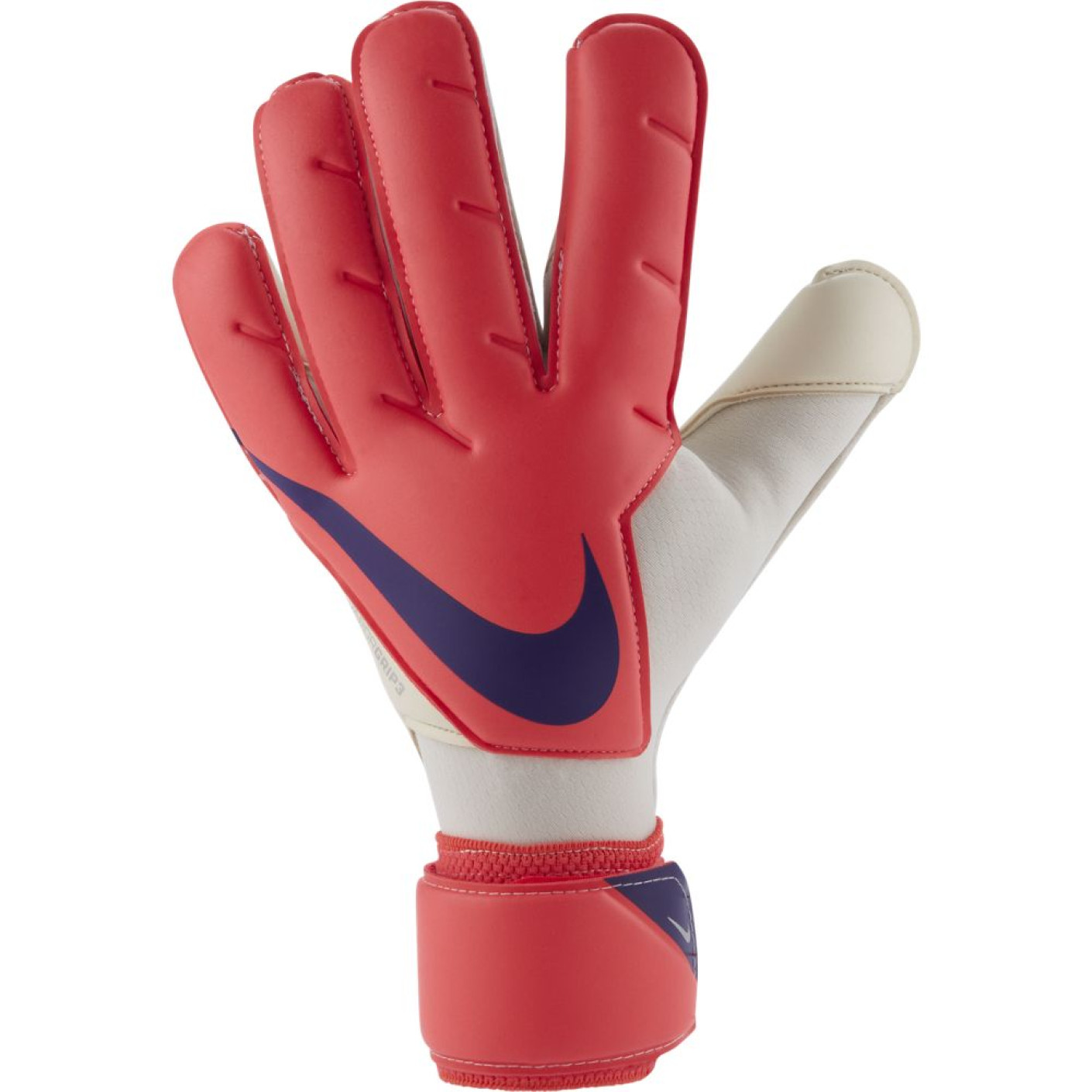 Nike Vapor Grip 3 Keepershandschoenen Rood Donkerblauw Wit