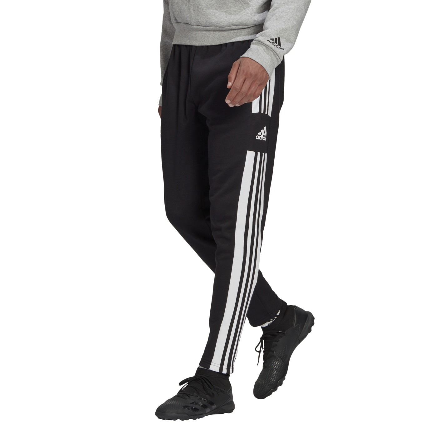 Adidas montant sales noir et blanc