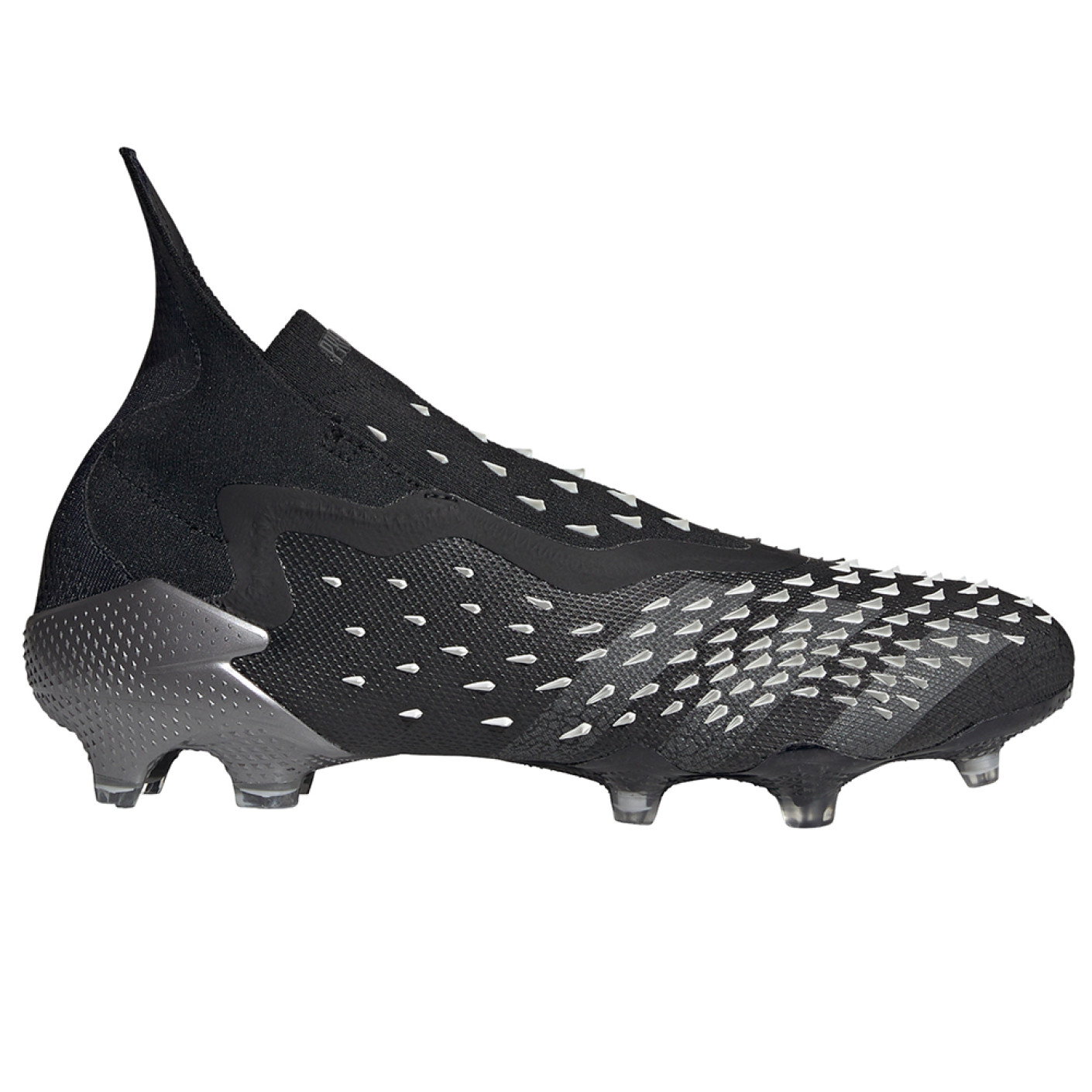 Chaussures de Foot adidas Predator Freak Grass FG Noir Gris