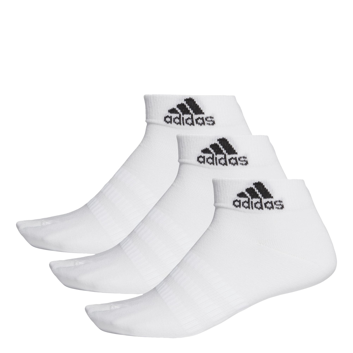 adidas Enkelsokken 3 Paar Wit