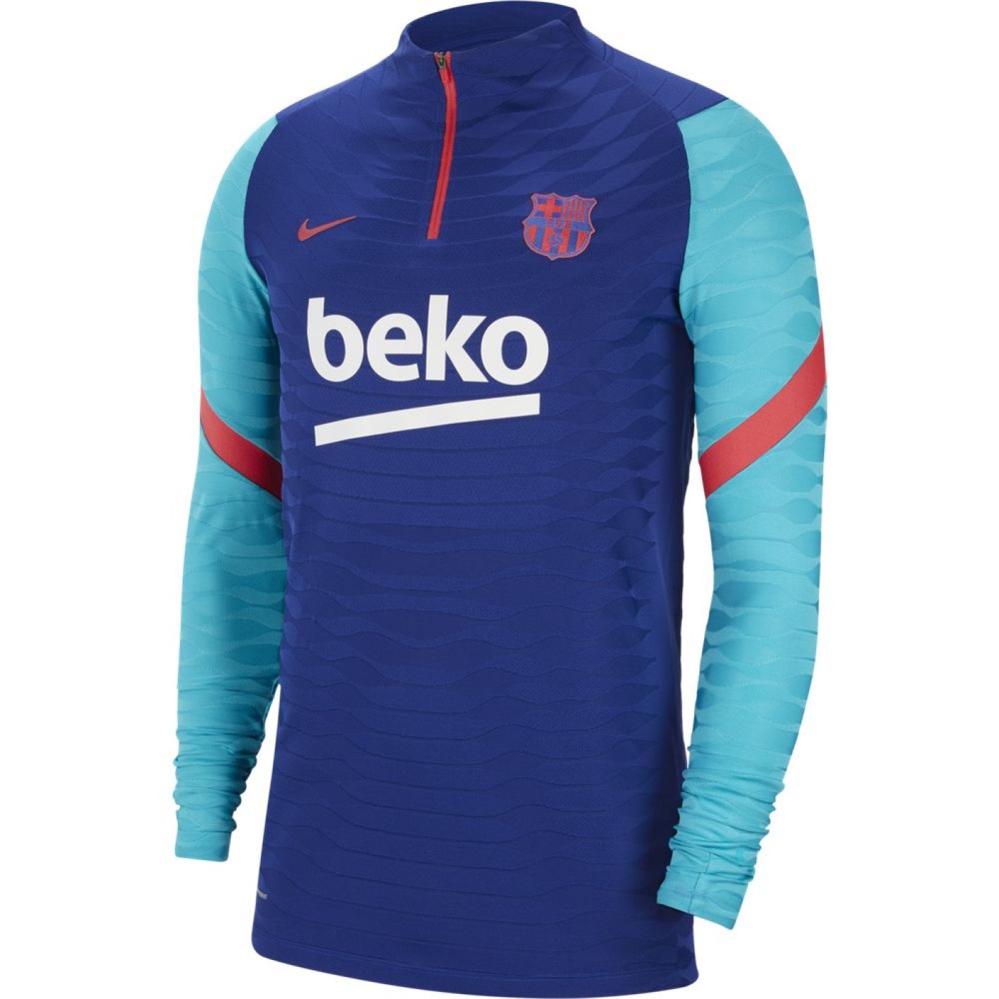 Survetement Nike FC Barcelone Strike VaporKnit 2021 Bleu Rouge Voetbalshop.be