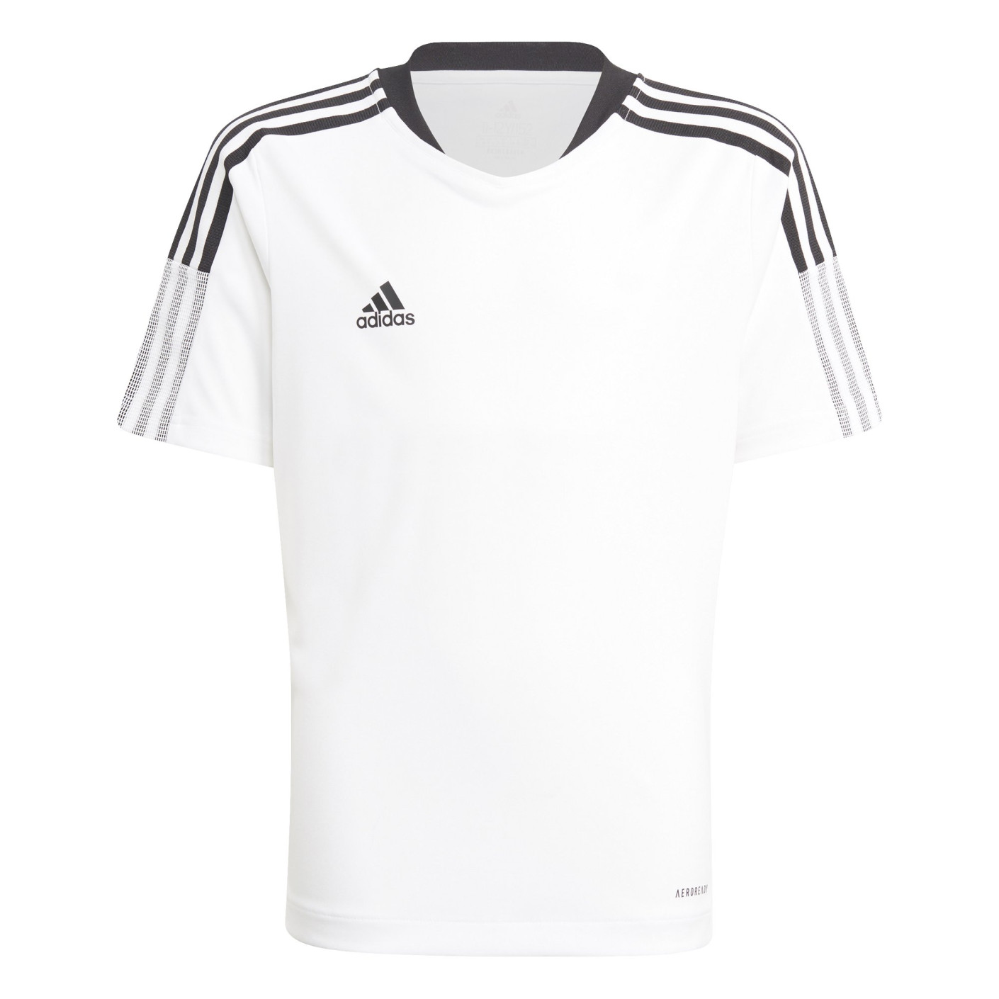 adidas T-Shirt Essentials 3-Stripes - Blanc/Noir Enfant