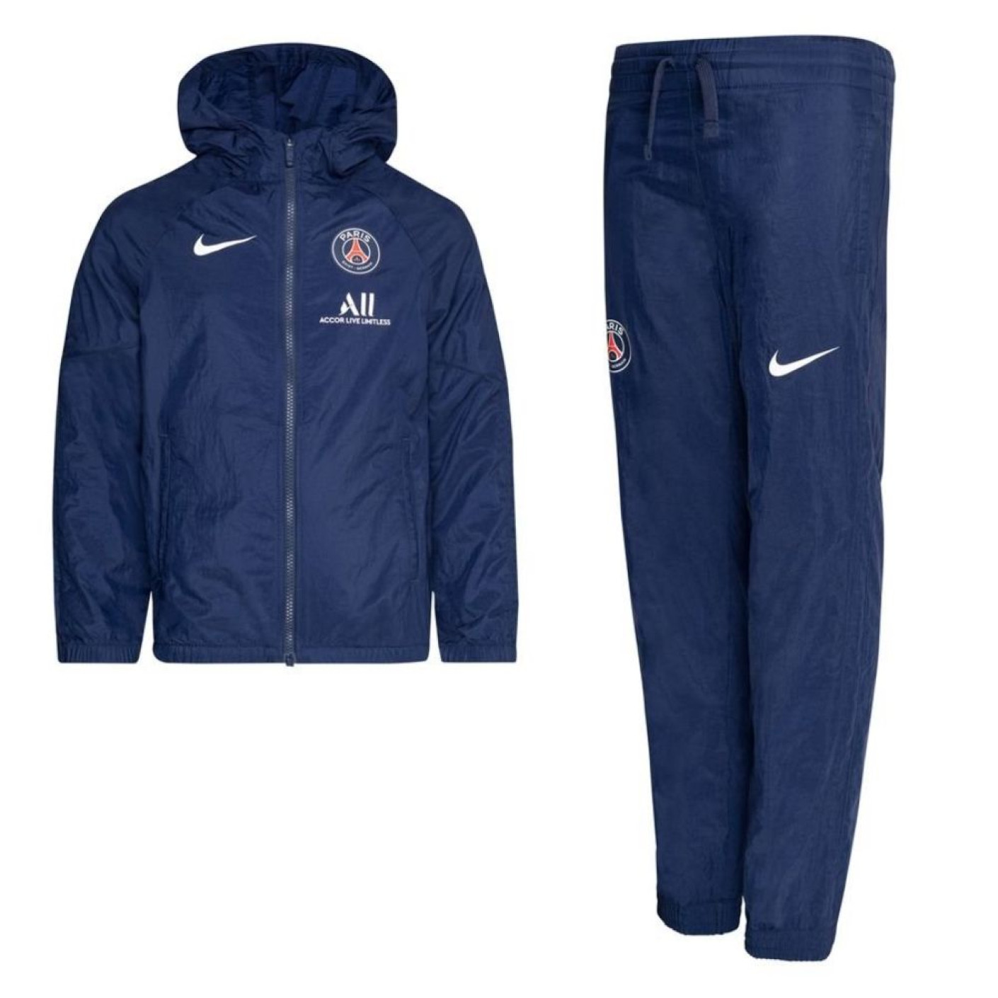 Nike Paris Saint Germain Tracksuit Woven 2020-2021 Enfant Bleu Foncé