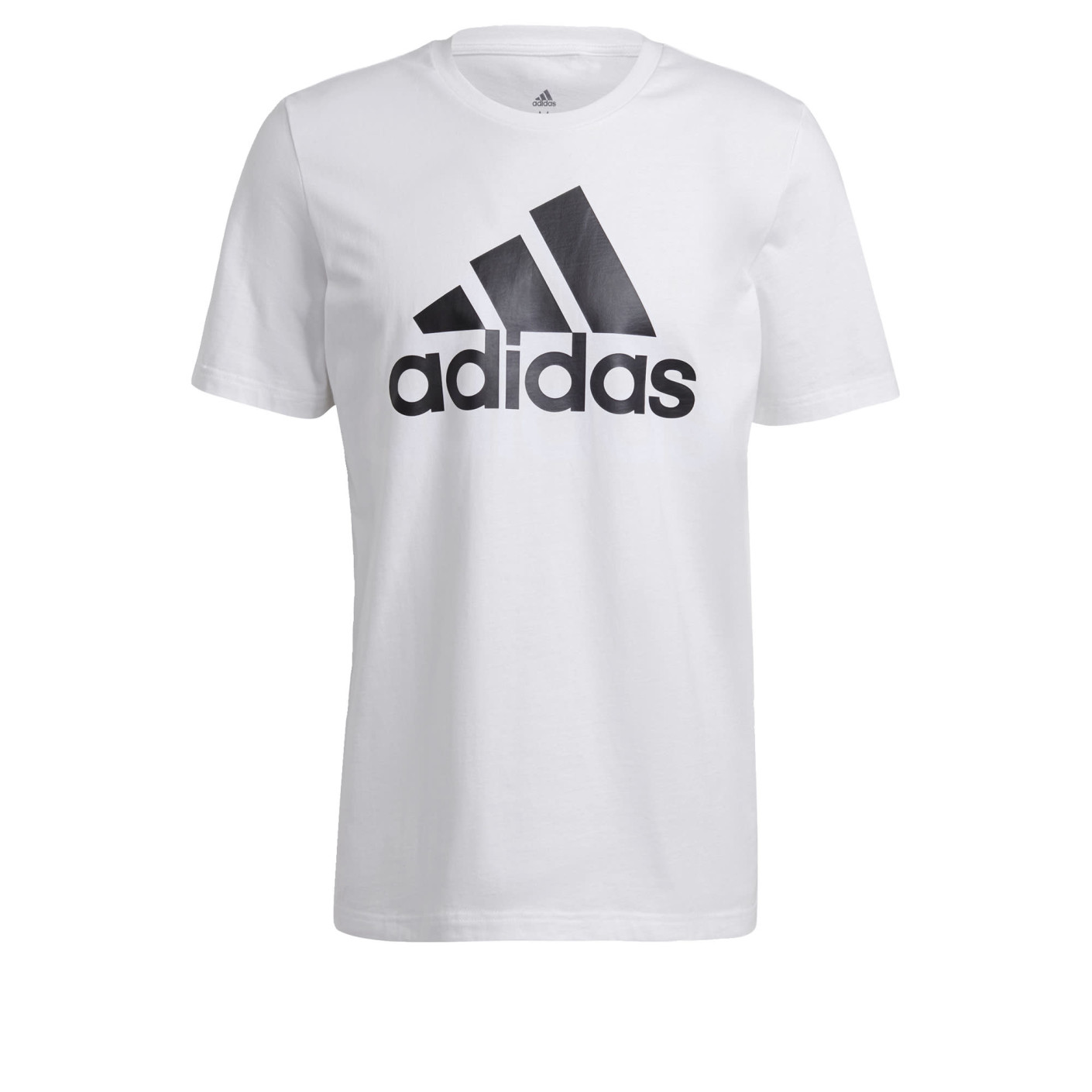 adidas Essentials Big Logo T-shirt Wit Zwart