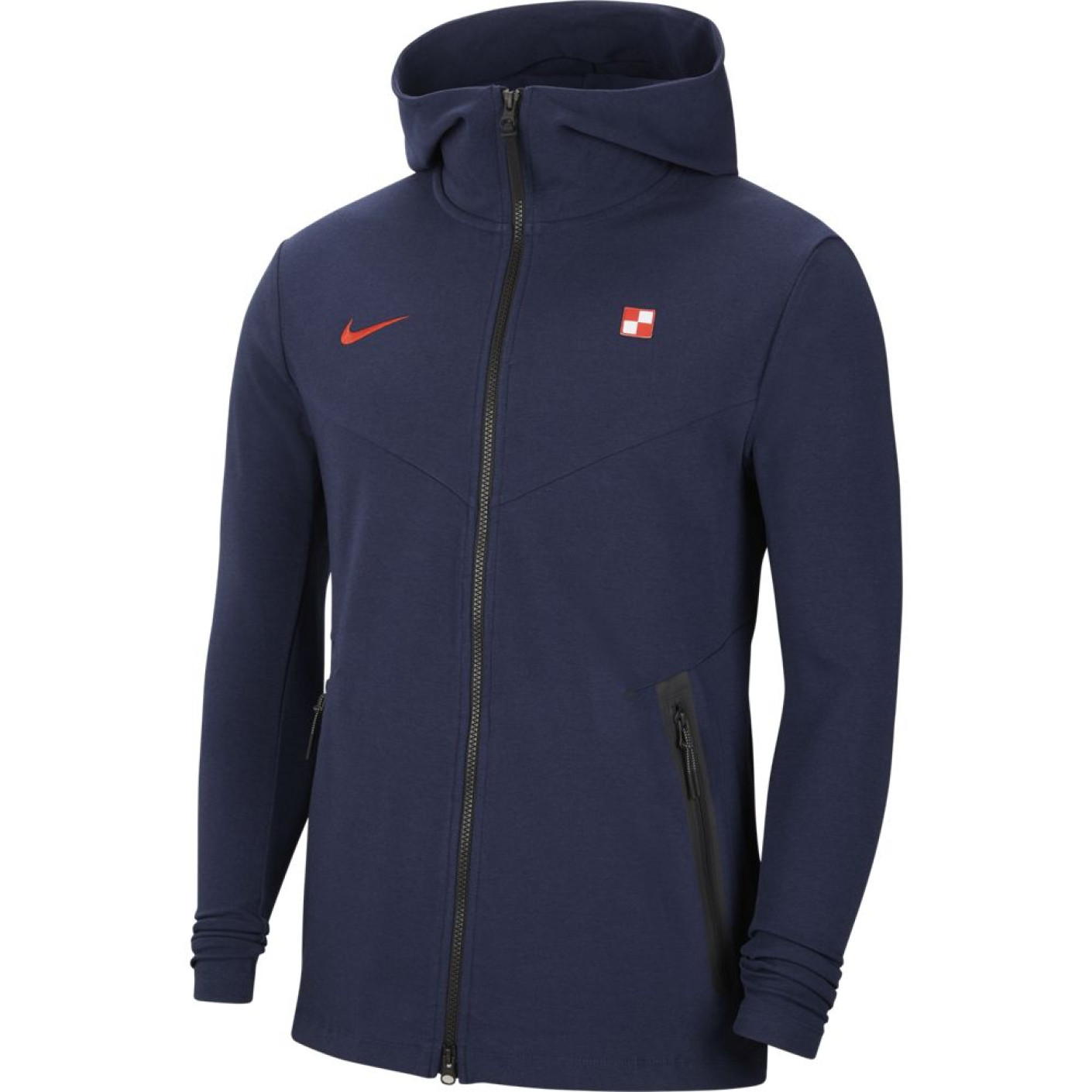 Nike Croatia Tech Fleece Pack Sweat à capuche zippé intégral Bleu foncé