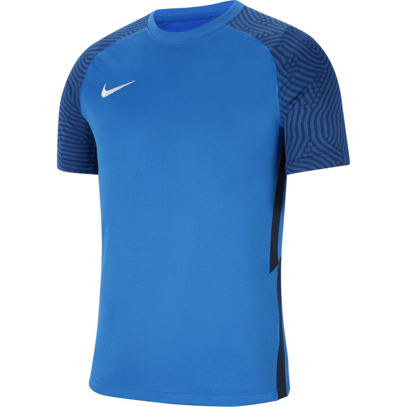 Maillot de football Nike Dri-Fit Strike II pour enfant bleu roi