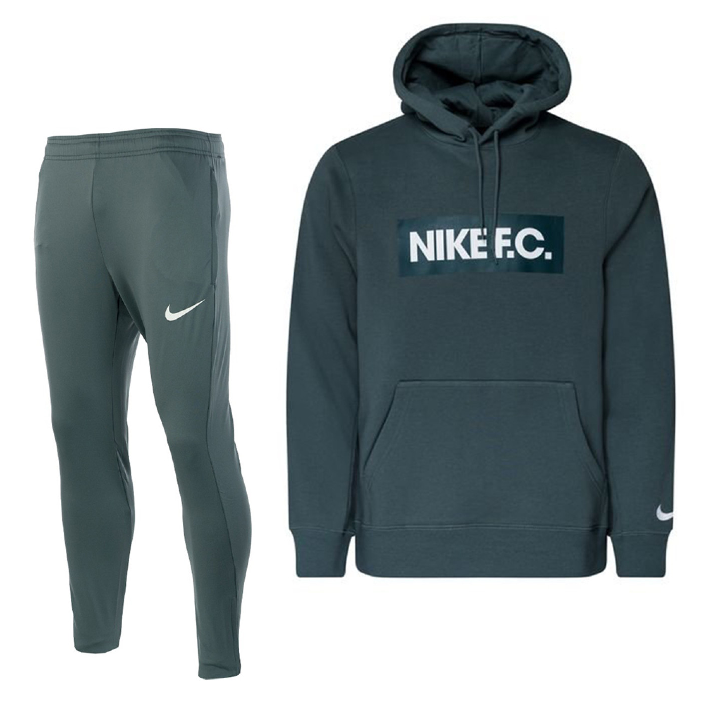 Nike F.C. Fleece Survêtement Bleu Vert