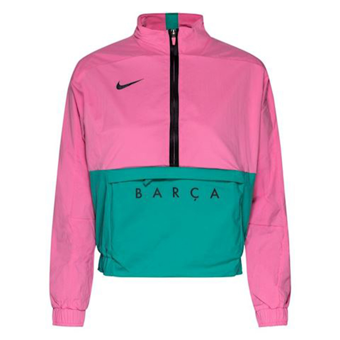 Nike FC Barcelona Anorak Jack Vrouwen 2020-2021 Roze Blauw