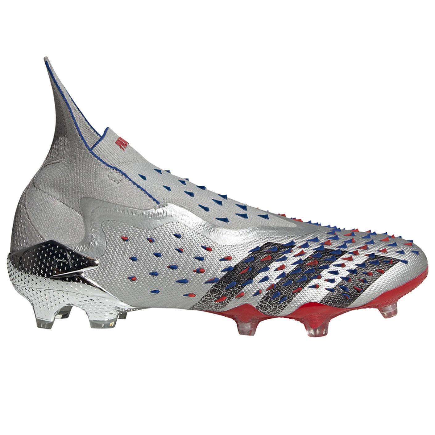 Geestelijk Kabelbaan fysiek adidas Predator Freak+ Gras Voetbalschoenen (FG) Zilver Zwart Rood -  Voetbalshop.be