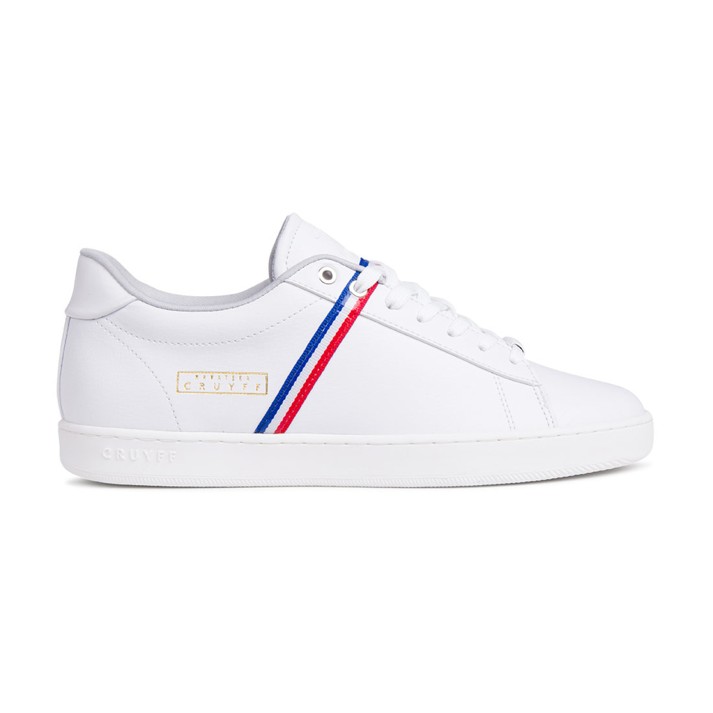 Cruyff Sylva Kroatië Sneakers Wit Donkerblauw Rood