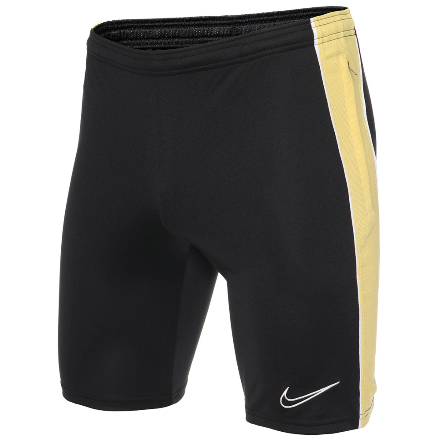 Nike Dry Academy Trainingsbroekje Zwart Goud Wit
