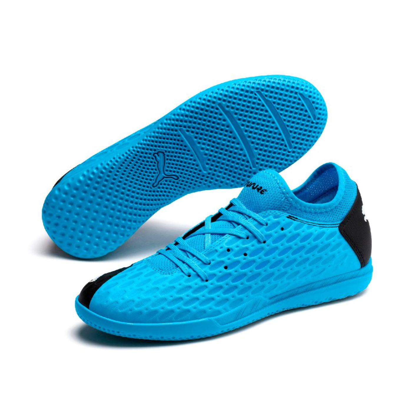 PUMA FUTURE 5.4 Zaalvoetbalschoenen Stralend Blauw