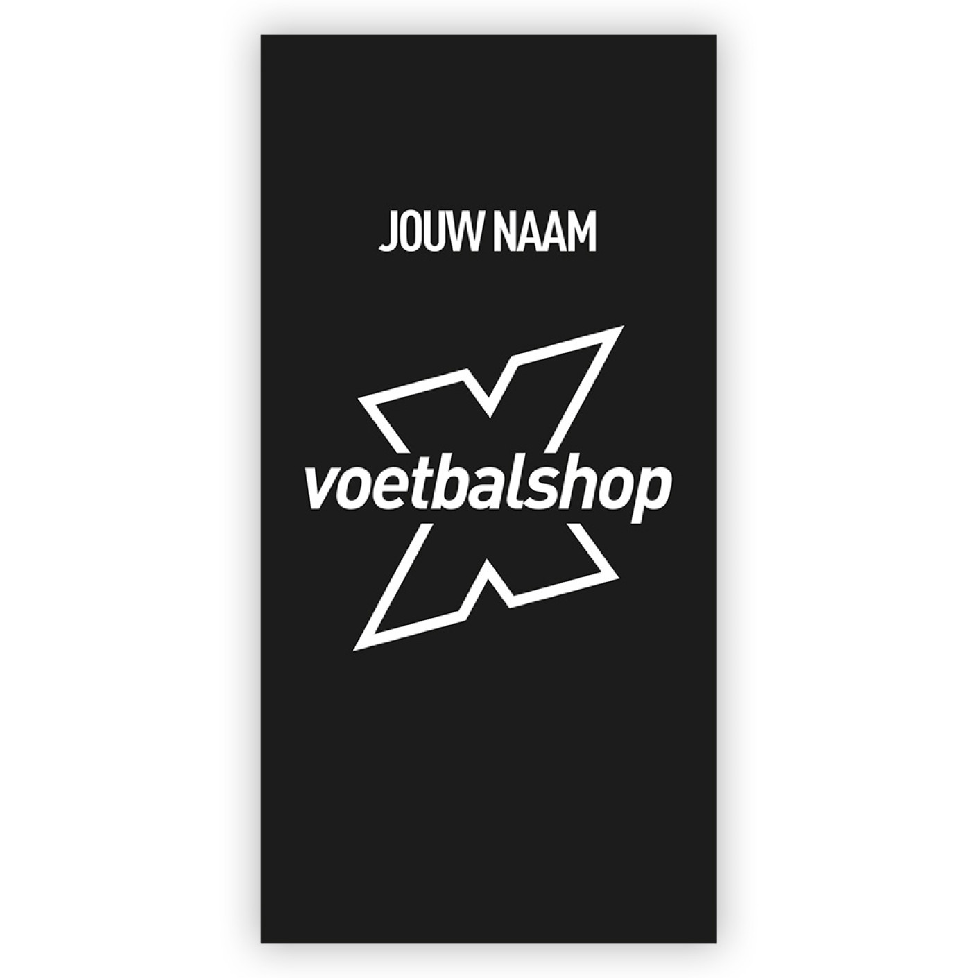 Ontwerp Het Zelf -  (Voetbalshop X) Handdoek