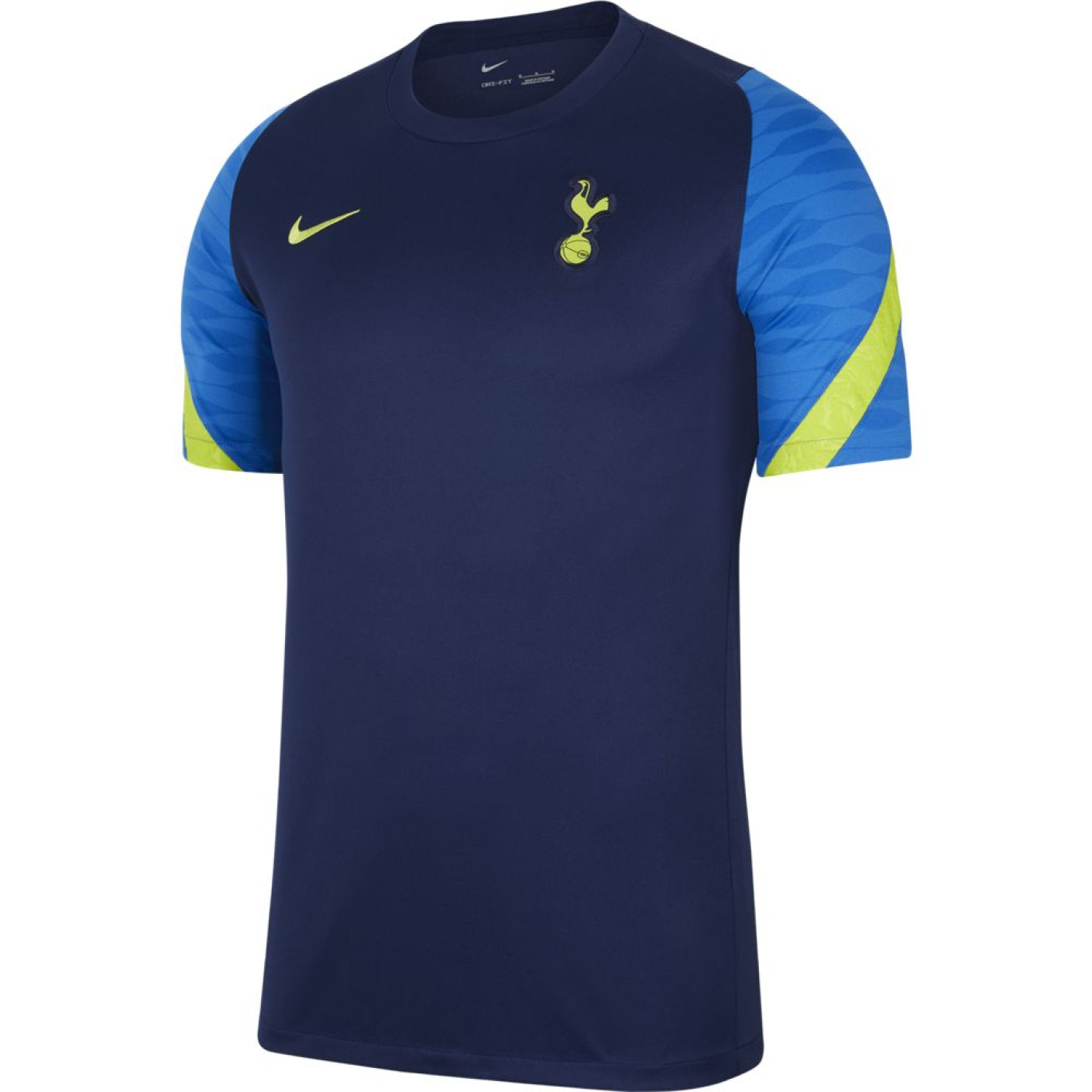 Nike Tottenham Hotspur Strike Maillot d'Entraînement 2021-2022 Enfants Bleu Jaune
