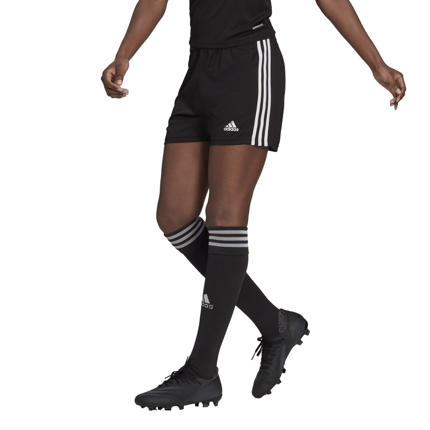 adidas Squadra 21 Short de Football Femmes Noir Blanc