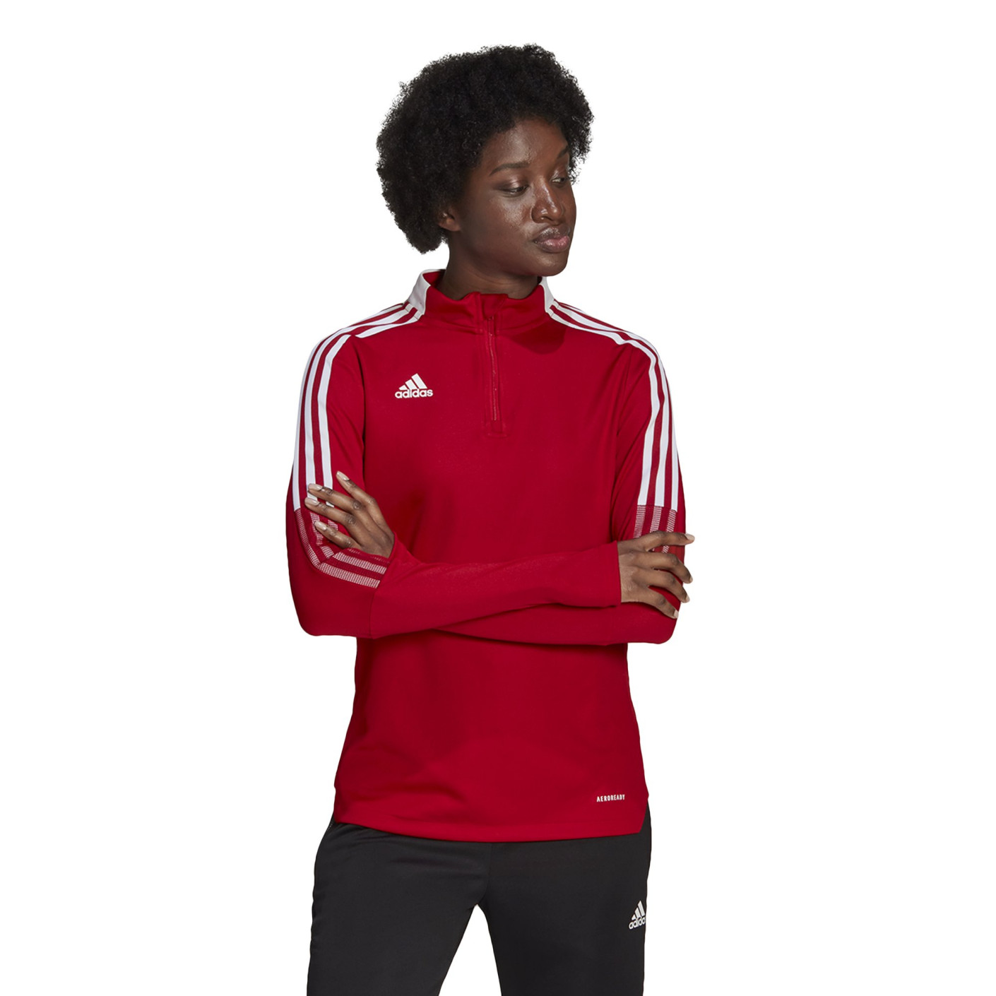 adidas Tiro 21 Trainingstrui Dames Rood Wit