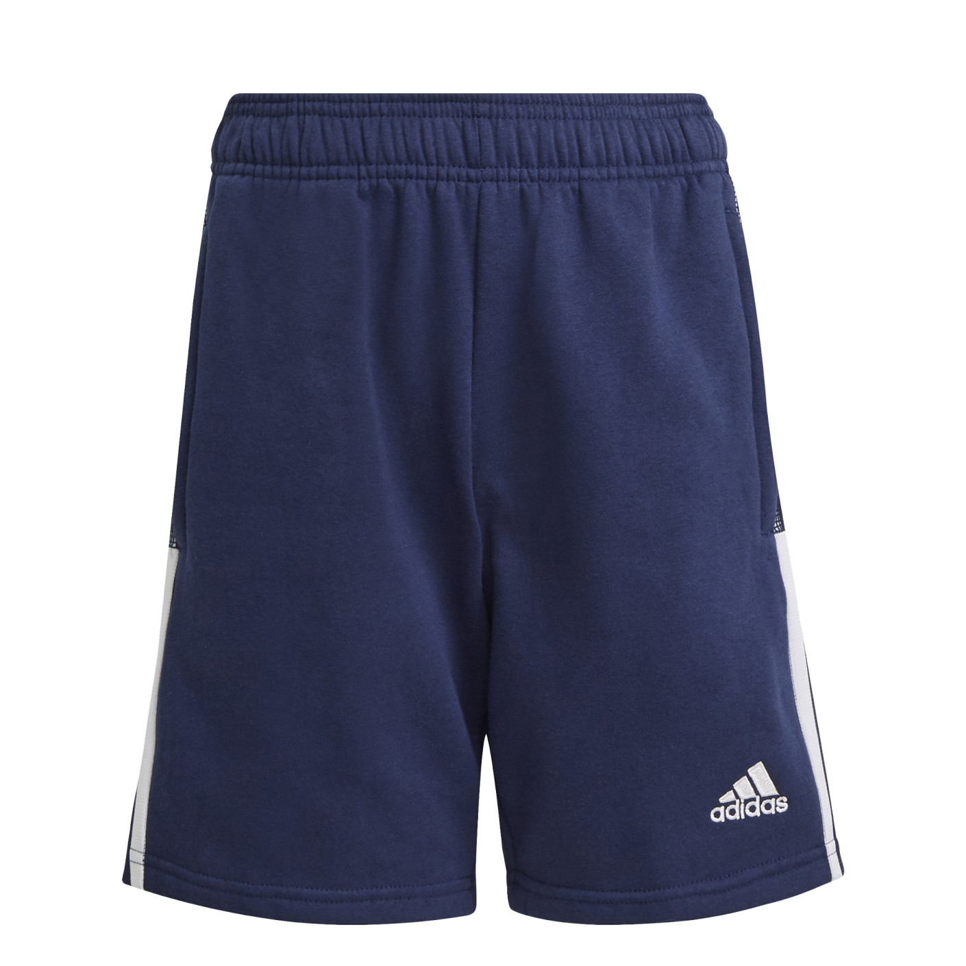 Pantalon de jogging adidas Tiro 21 pour enfants bleu foncé et blanc