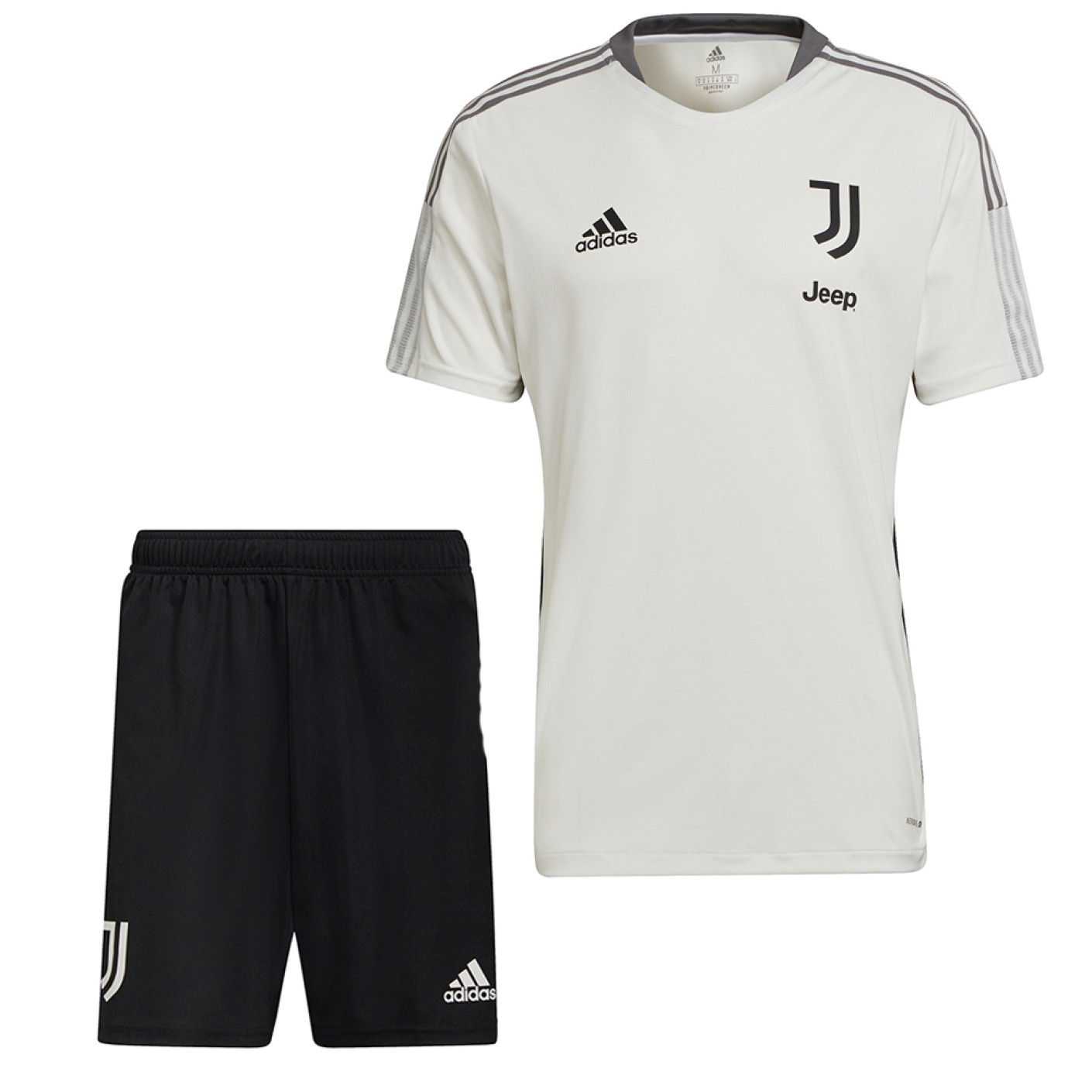 adidas Juventus Training Set 2021-2022 Enfant Blanc Noir