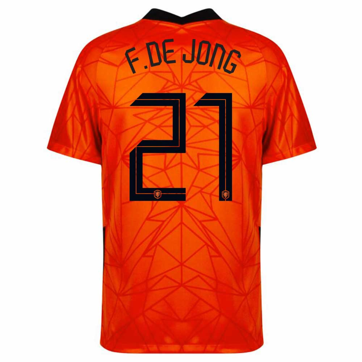 Nike Pays-Bas F. de Jong 21 Maillot Domicile Enfants 2020-2022