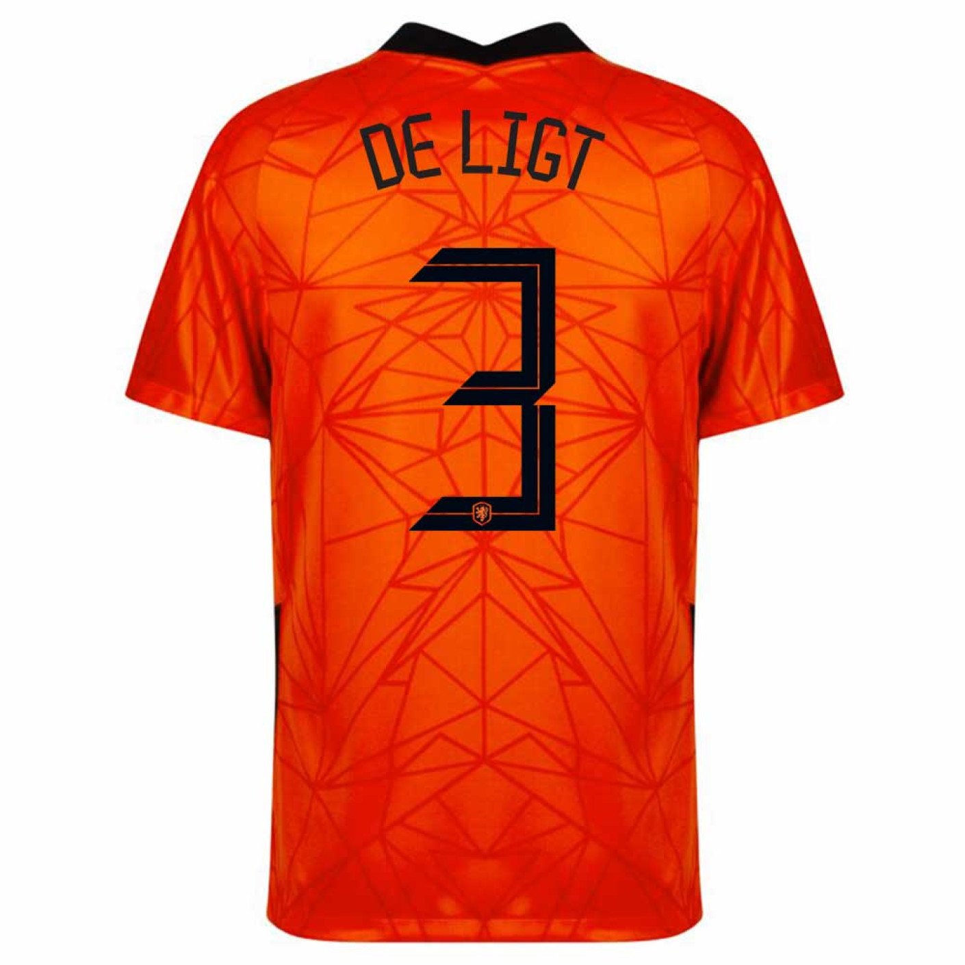 Nike Pays-Bas De Ligt 3 Maillot Domicile Enfants 2020-2022