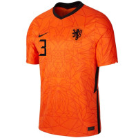 Nike Pays-Bas De Ligt 3 Maillot Domicile 2020-2022