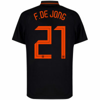 Nike Pays-Bas F. de Jong 21 Maillot Extérieur 2020-2022