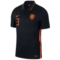 Nike Pays-Bas De Ligt 3 Maillot Extérieur 2020-2022