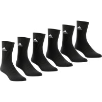 adidas Cushion Crew Chaussettes Sport 6-Pack Noir