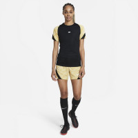 Nike Strike 21 Trainingsshirt Dames Zwart Goud Wit