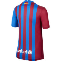 Nike FC Barcelona Thuisshirt 2021-2022 Kids