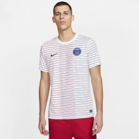 Nike Paris Saint Germain Dry Pre Match Trainingsshirt 2019-2020 Wit Rood