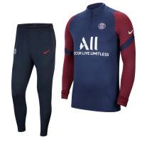 Nike Paris Saint Germain Dry Strike Survêtement Bleu Foncé Rouge