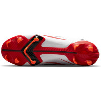 Nike Mercurial Superfly 8 Academy CR7 Gazon Naturel Gazon Artificiel Chaussures de Foot (MG) Rouge Noir Blanc Orange