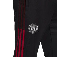 adidas Manchester United Drill Survêtement 2021-2022 Noir Rouge