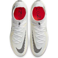 Nike Phantom GT 2 Elite DF Gazon Naturel Chaussures de Foot (FG) Blanc Noir Rouge Rose