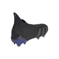 adidas Predator Freak+ Terrain sec Chaussures de Foot (FG) Noir Gris foncé Bleu