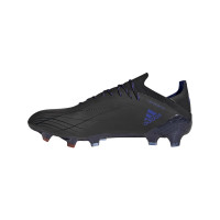 adidas X Speedflow.1 Terrain sec Chaussures de Foot (FG) Noir Bleu Jaune