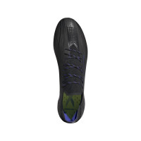 adidas X Speedflow.1 Terrain sec Chaussures de Foot (FG) Noir Bleu Jaune
