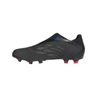 adidas X Speedflow.3 LL Gazon Naturel Chaussures de Foot (FG) Noir Bleu Rouge